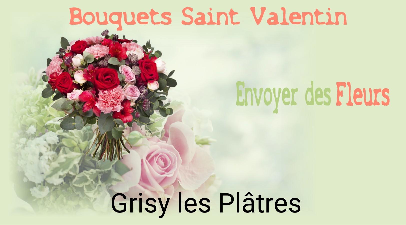 Roses de Saint-Valentin livrées à Grisy-les-Plâtres