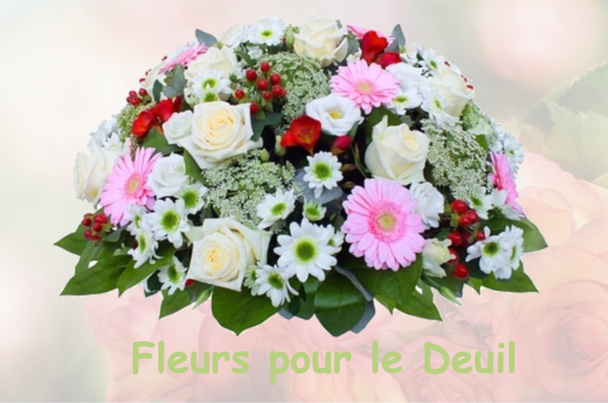 fleurs deuil GRISY-LES-PLATRES
